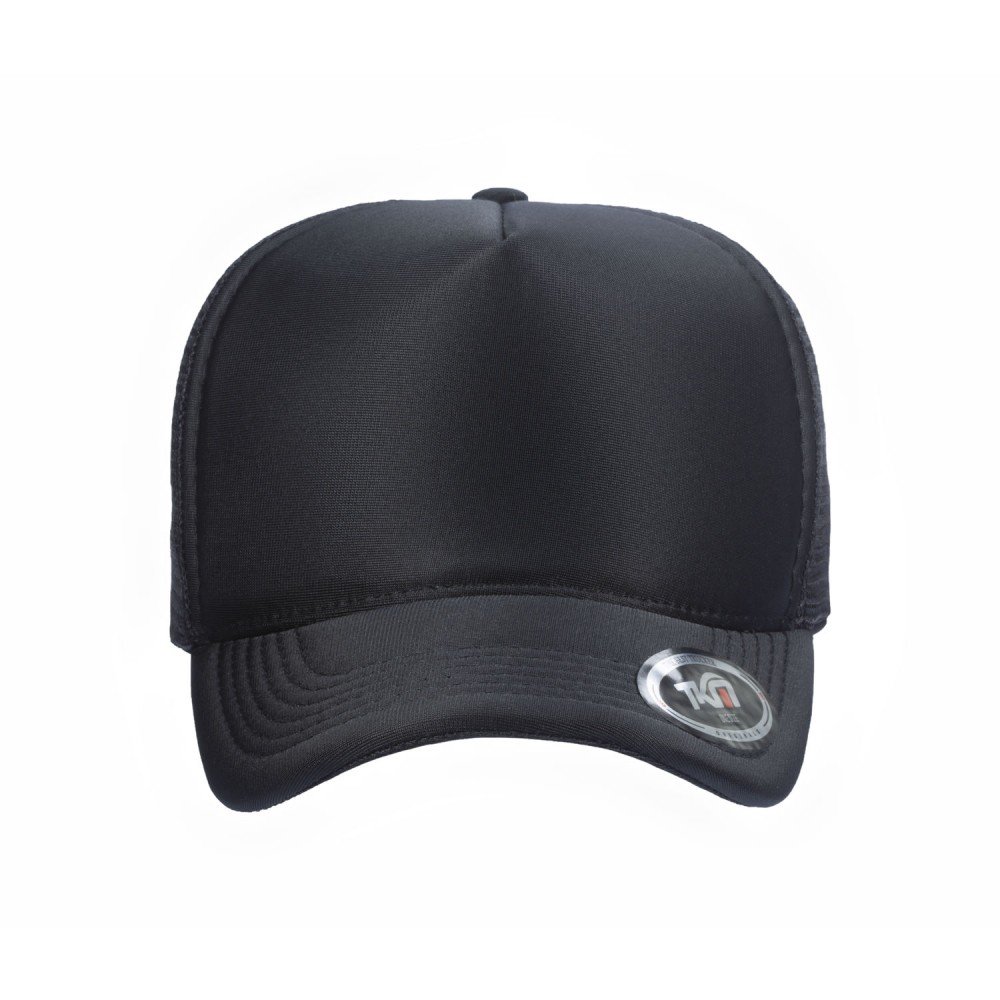 Boné Trucker Poliéster Preto - Cód 195 - Imagem 2