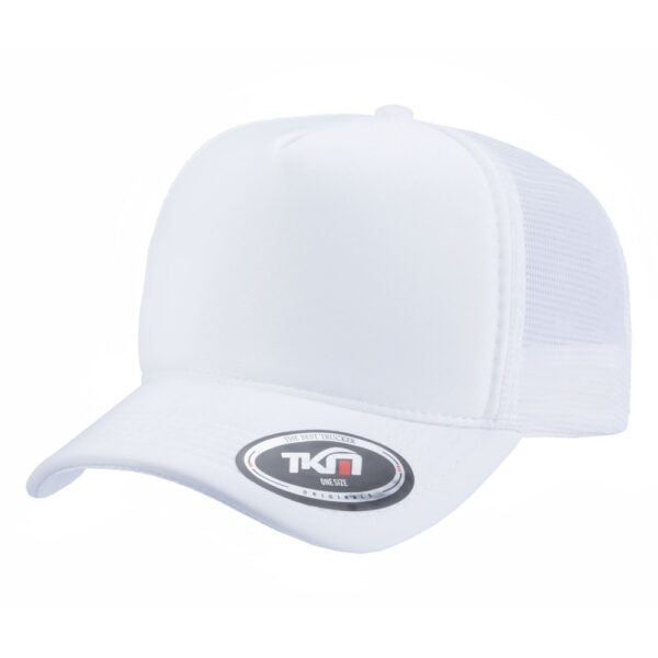 Boné Trucker Poliéster Branco - Cód 197