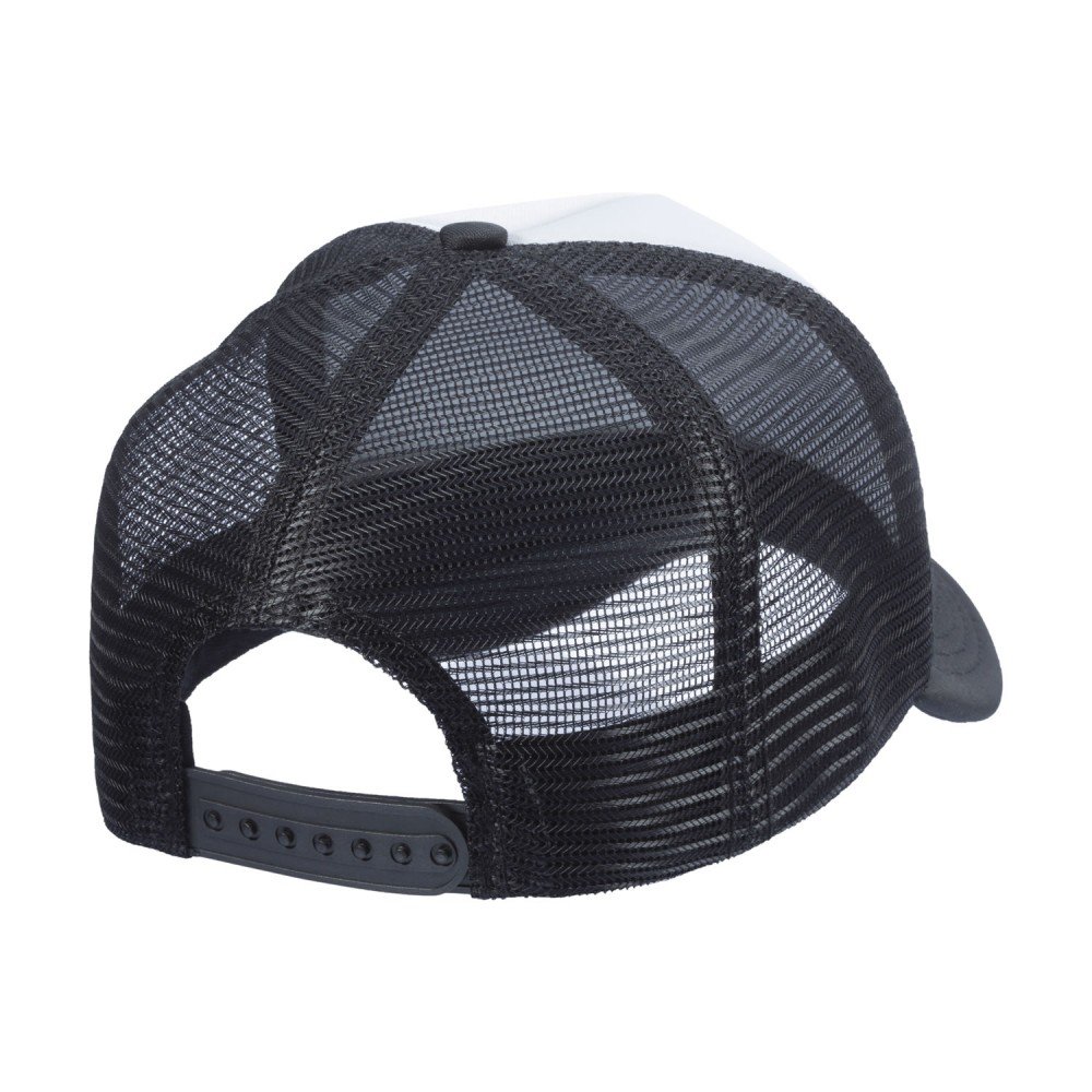 Boné Trucker Poliéster Preto Com Frente Cinza - Cód 201 - Imagem 3