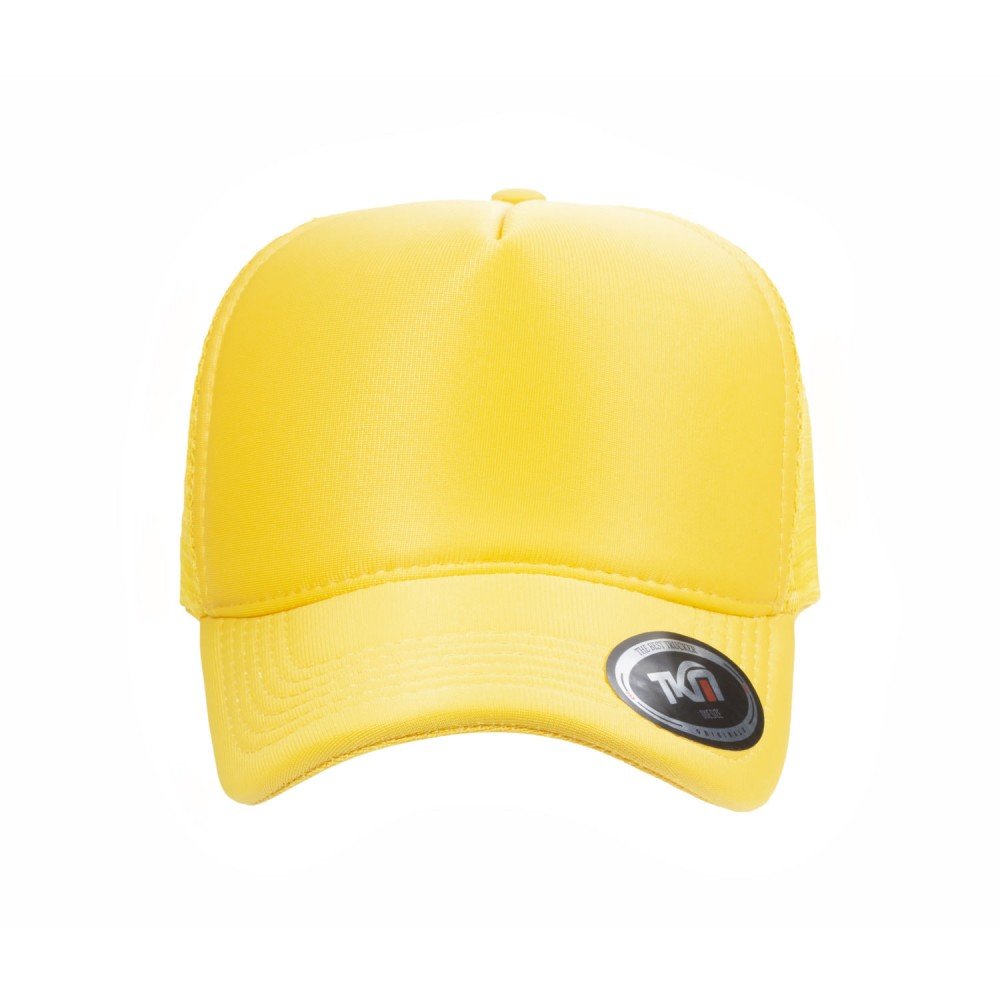 Boné Trucker Poliéster Amarelo - Cód 203 - Imagem 2