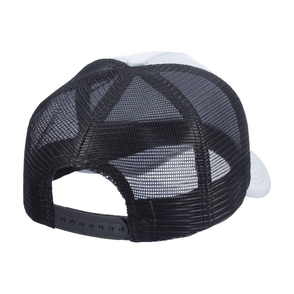 Boné Trucker Poliéster Cinza Com Tela Preta - Cód 210 - Imagem 3