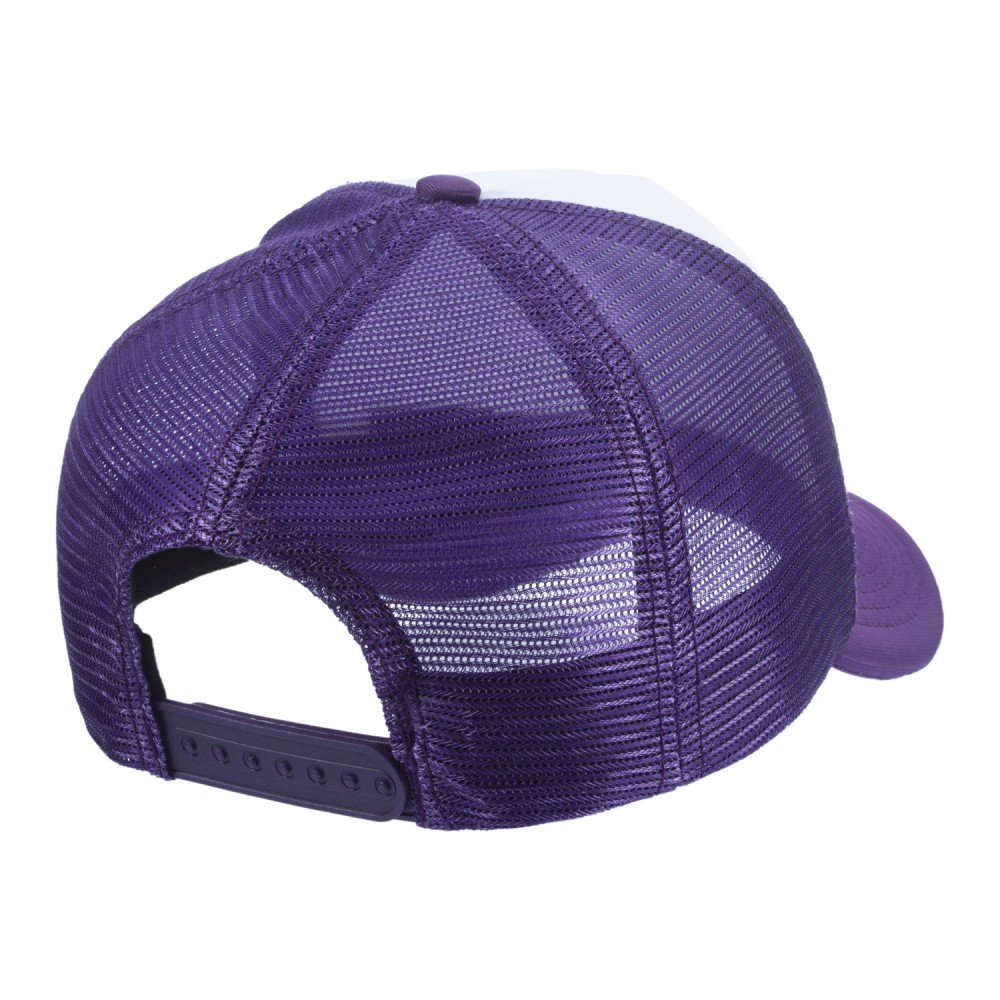 Boné Trucker Poliéster Roxo Com Frente Branca - Cód 226 - Imagem 3