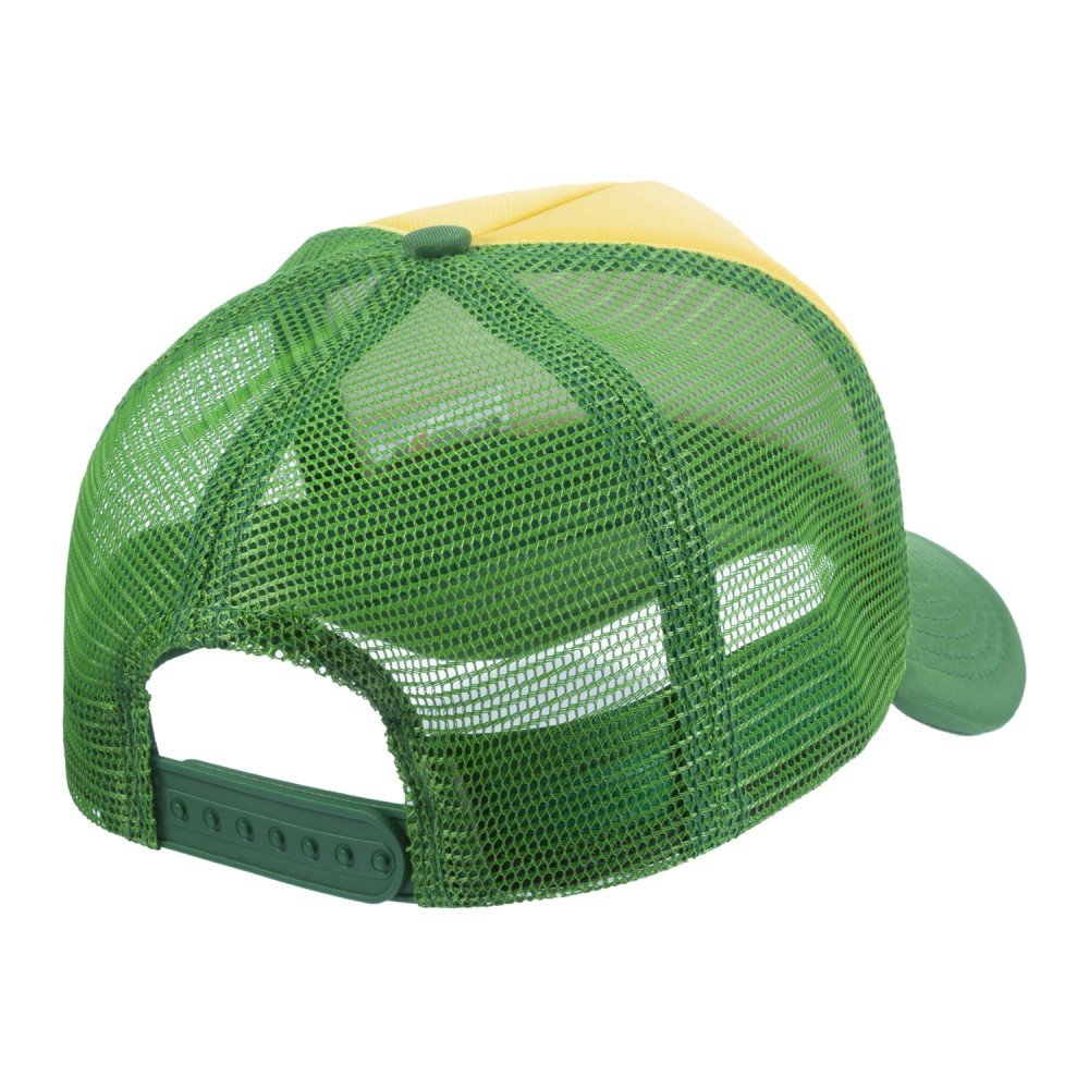 Boné Trucker Poliéster Verde Bandeira Com Frente Amarela - Cód 231 - Imagem 3