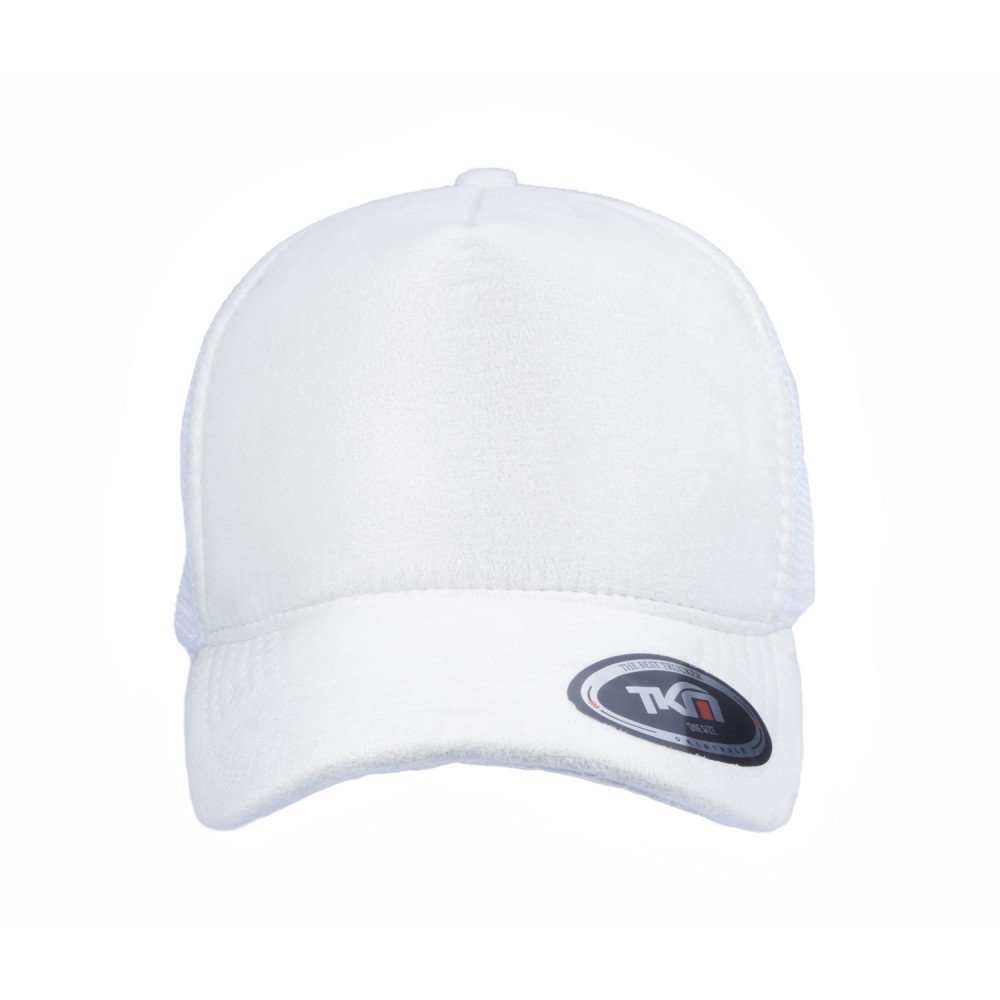Boné Trucker Camurça Branco - Cód 340 - Imagem 2