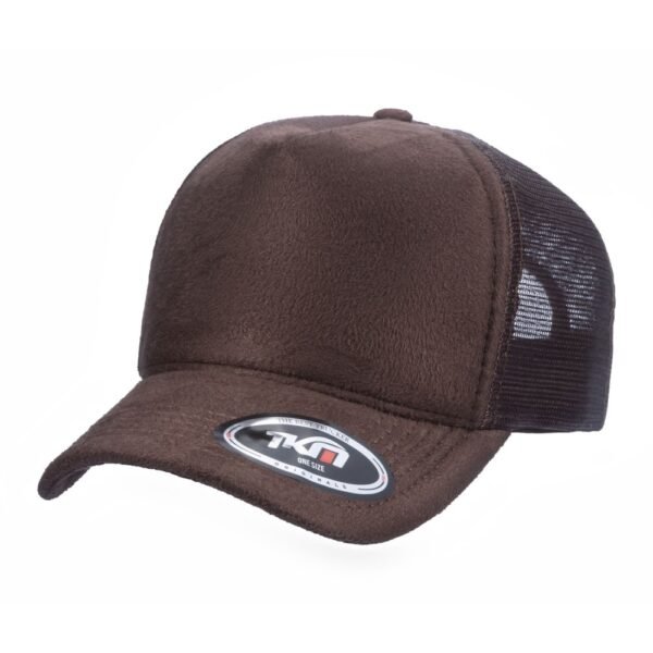 Boné Trucker Camurça Marrom - Cód 343