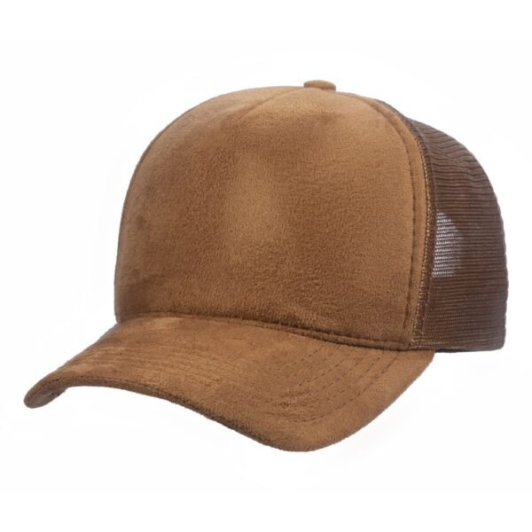 Boné Trucker Camurça Caramelo - Cód 344