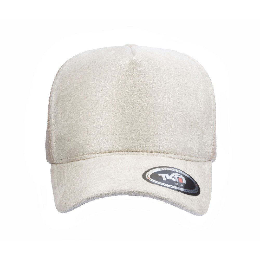 Boné Trucker Camurça Bege - Cód 346 - Imagem 2