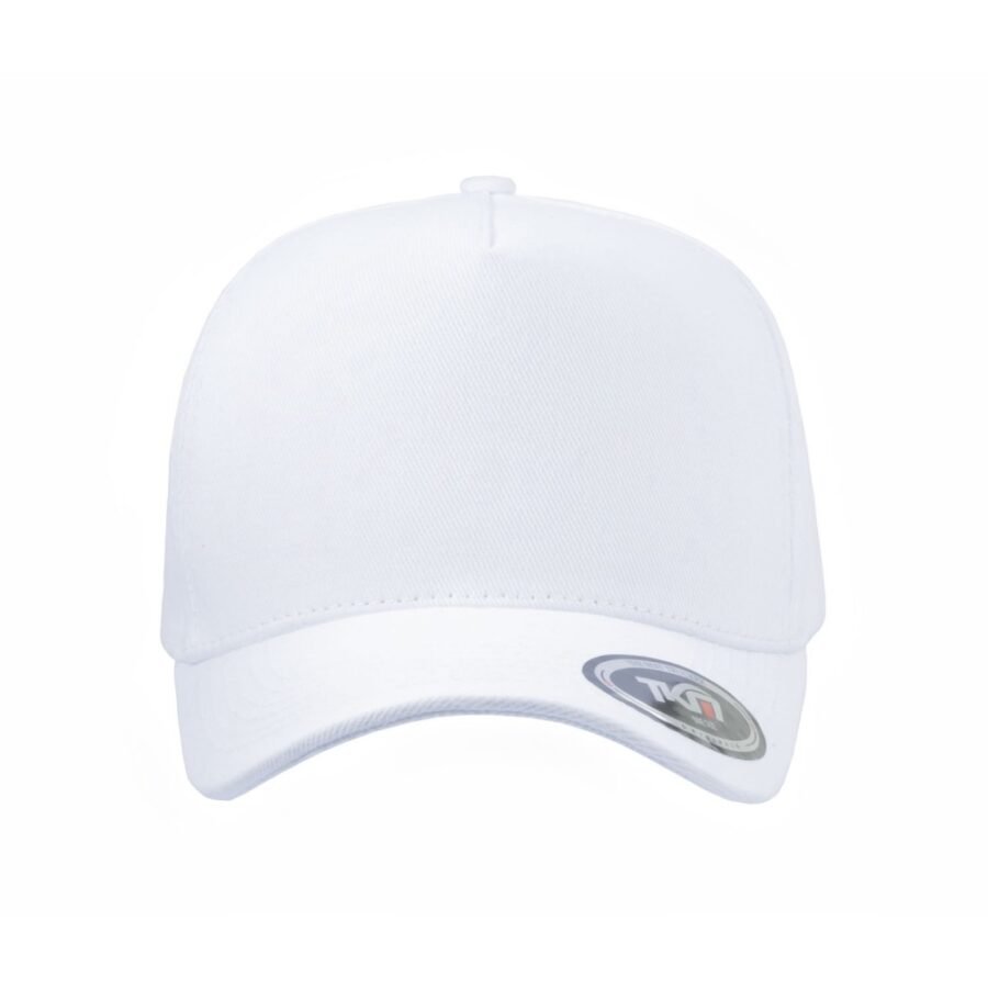 Boné 5 Painéis Sarja Algodão Branco - Cód 390 - Imagem 2